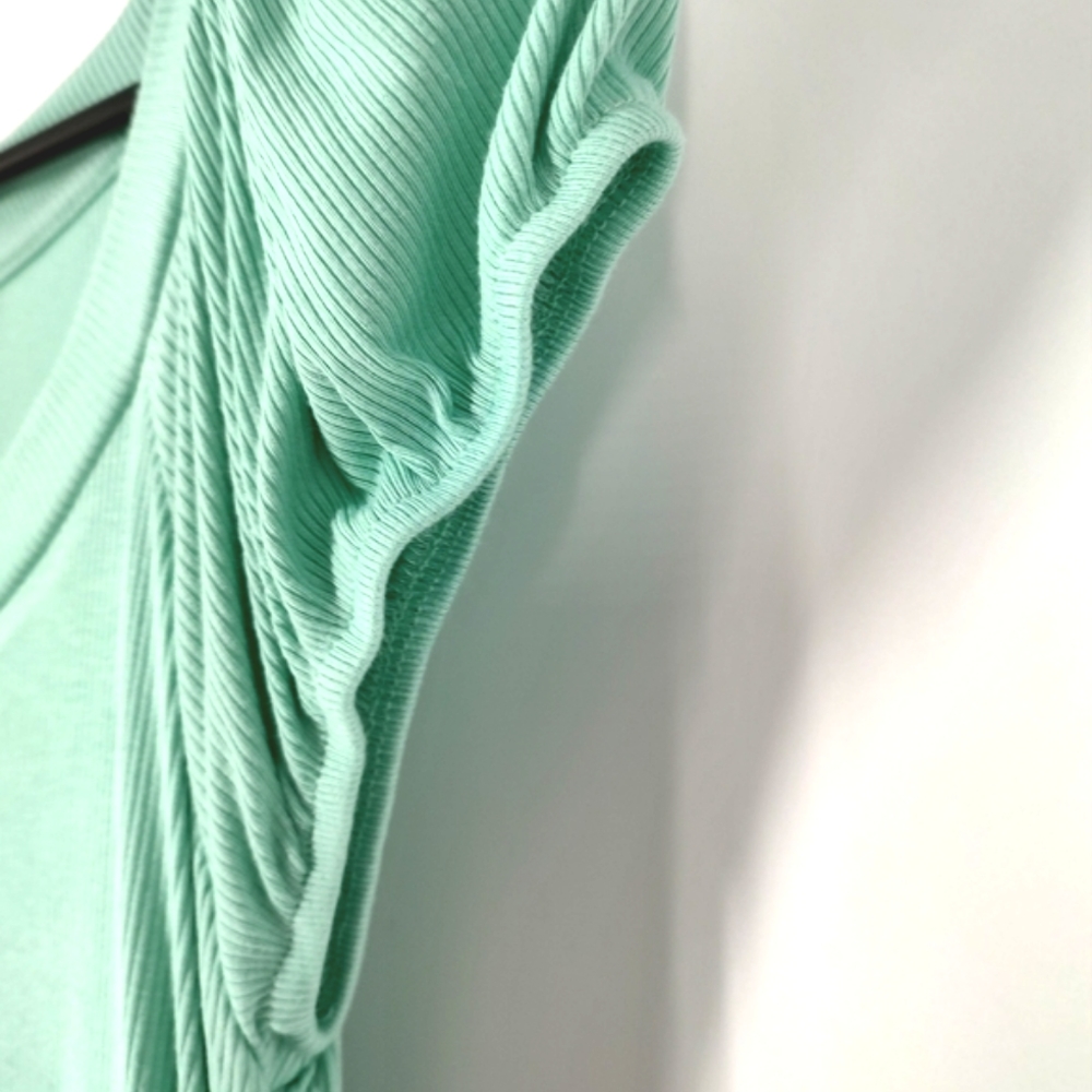 Betsey Johnson Short Sleeve Maxi Mint Dress - Picture 6 of 9